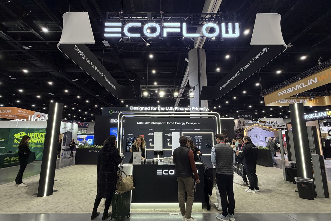 EcoFlow exhibition stand built by UniXpo