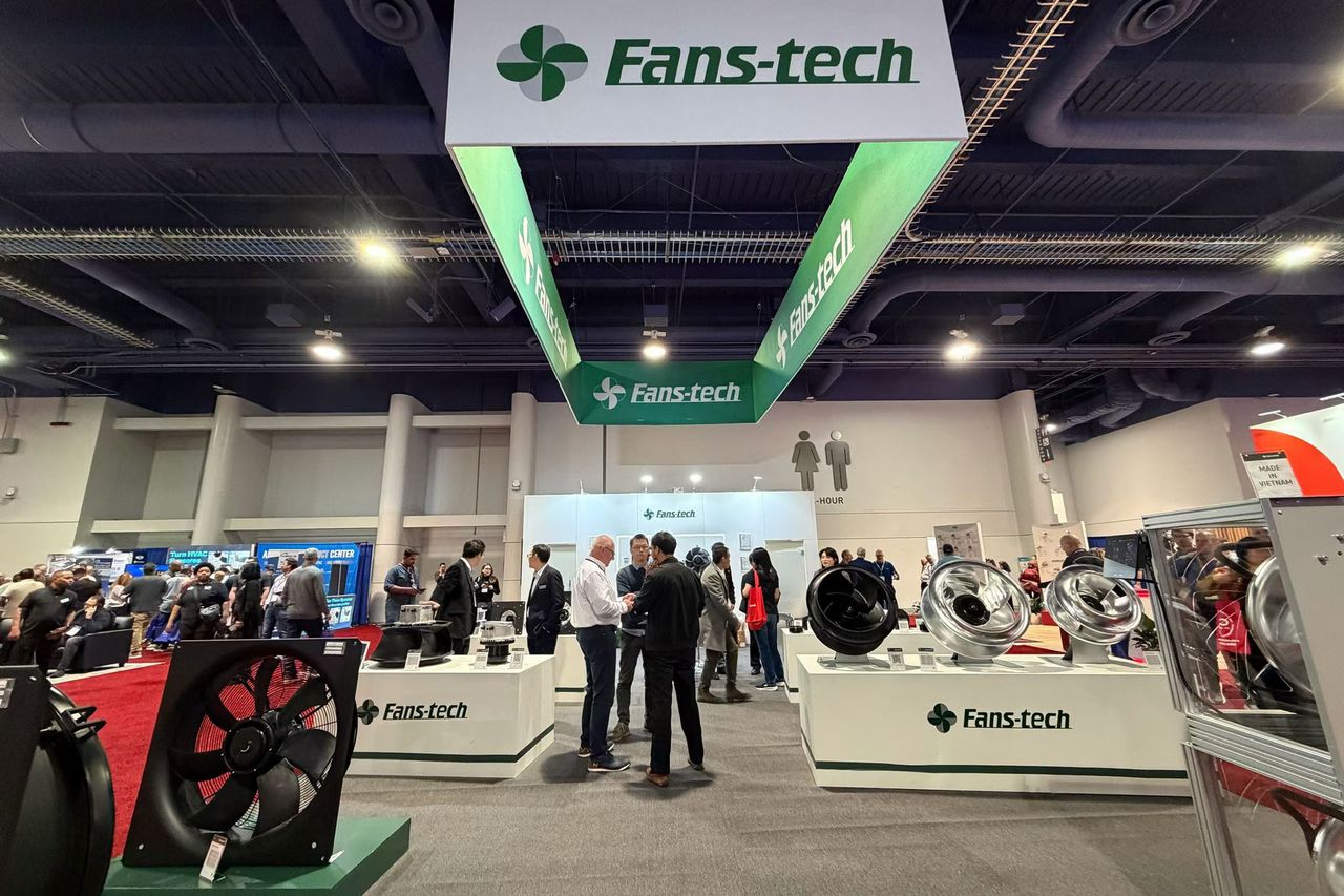 Fans-tech exhibition stand built by UniXpo