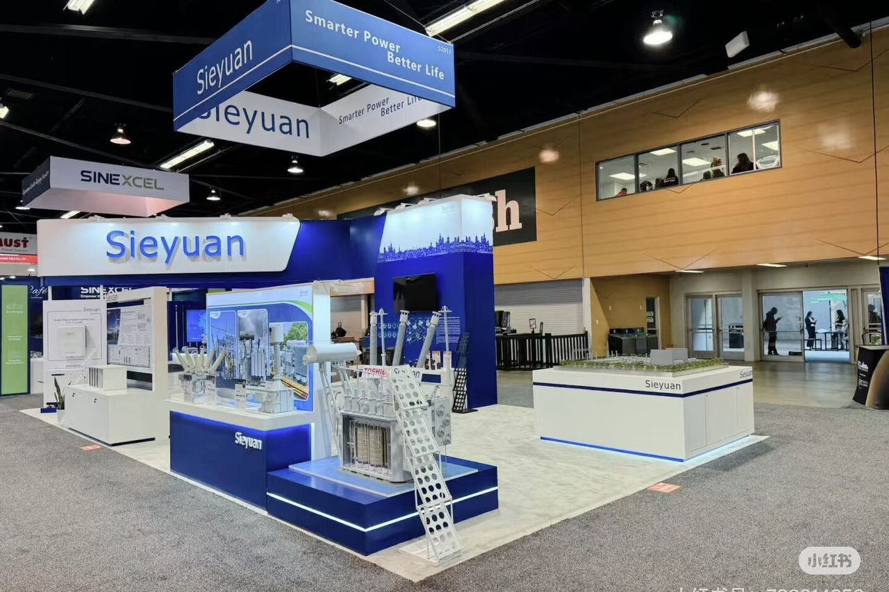 Sieyuan Electric exhibition stand built by UniXpo