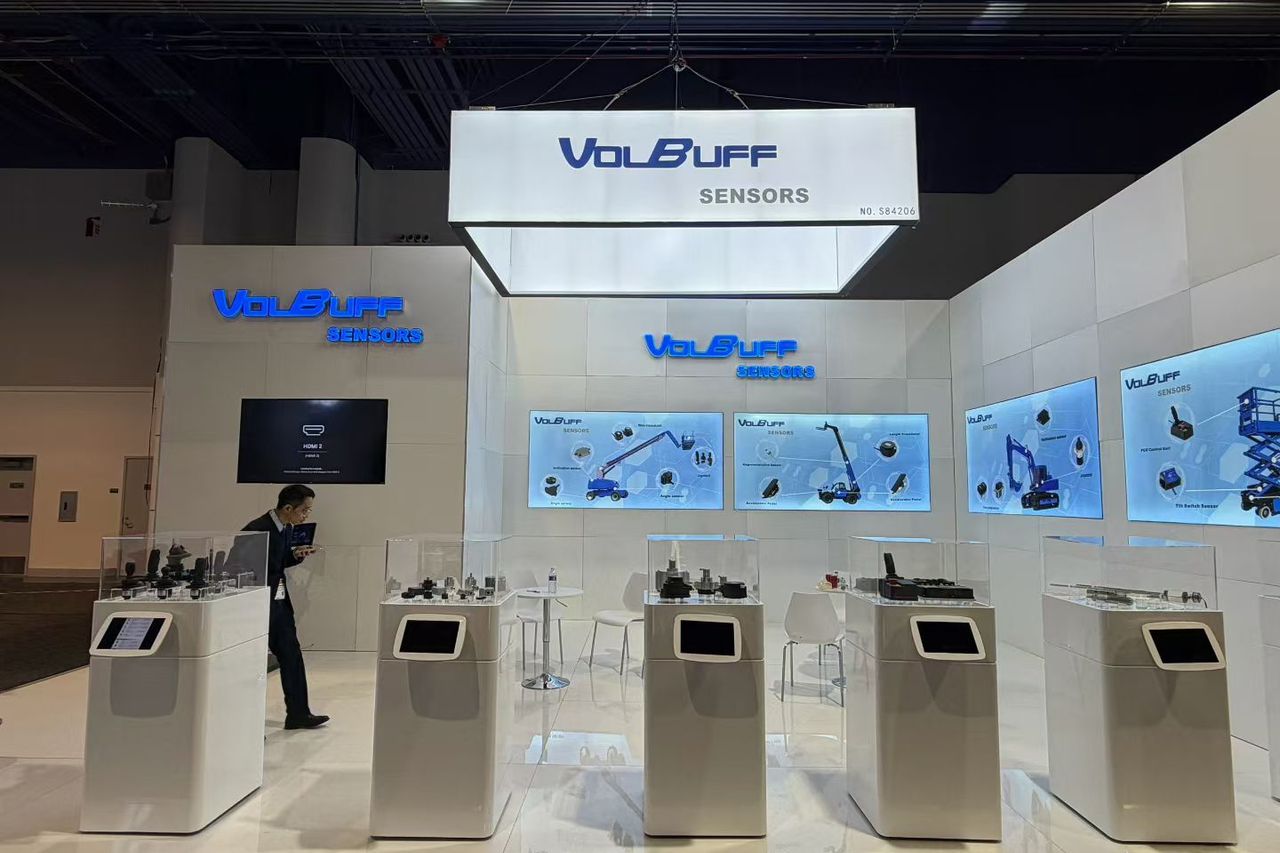 VolBuff exhibition stand built by UniXpo